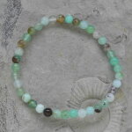 Chrysopras Kugelarmband 4 mm