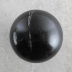 Turmalin schwarz Kugel, ca. 63 mm - Einzelstück