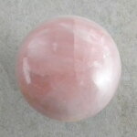 Rosenquarz Kugel, 62 mm