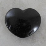 Turmalin schwarz(Schörl) Herz, ca. 78 x 65 x 30 mm - Einzelstück