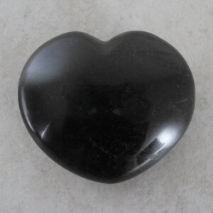 Turmalin schwarz(Schörl) Herz, ca. 76 x 66 x 30 mm - Einzelstück