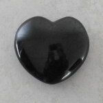 Turmalin schwarz(Schörl) Herz, ca. 70 x 63 x 28 mm - Einzelstück