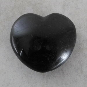 Turmalin schwarz(Schörl) Herz, ca. 68 x 64 x 29 mm - Einzelstück