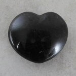 Turmalin schwarz(Schörl) Herz, ca. 72 x 63 x 30 mm -...