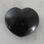 Turmalin schwarz(Schörl) Herz, ca. 72 x 63 x 30 mm - Einzelstück