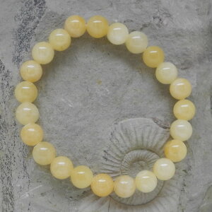 Calcit Orange Kugelarmband 8 mm