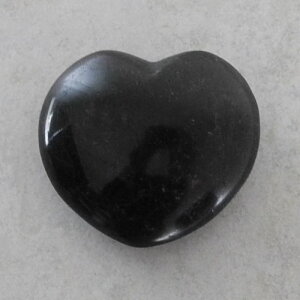 Turmalin schwarz(Schörl) Herz, ca. 73 x 65 x 30 mm - Einzelstück