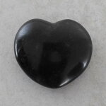 Turmalin schwarz(Schörl) Herz, ca. 73 x 65 x 30 mm - Einzelstück