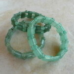 Aventurin grün Armband Kugeln & Steg 13mm / 17cm