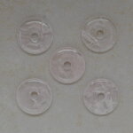 Rosenquarz Donut 30 mm
