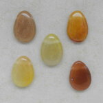 Aventurin orange Anhänger Trommelstein
